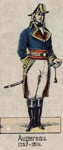 Portrét „“ Pierre Francois Charles Augereau, vévoda z Castiglione (maršál Augereau) Marechal z Francie (Paříž od French School