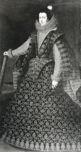 Portrét francouzské princezny Alžběty (1602-44) 1621 od French School