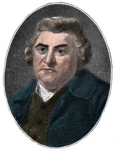 Portrét Thomase Wartona (1728-1790) anglický literární historik, kritik a básník. 19. století. od French School