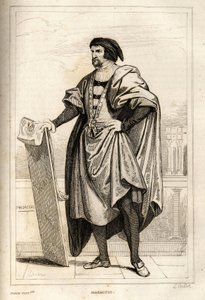 Portrét Tommasa od Giovanniho Cassaie, zvaného Masaccio od French School