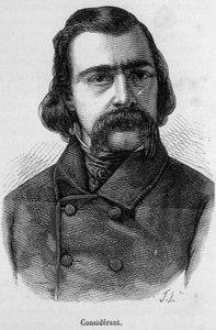 Portrét Victora Recitala (1808 - 1893) francouzského filozofa a ekonoma - v „“L