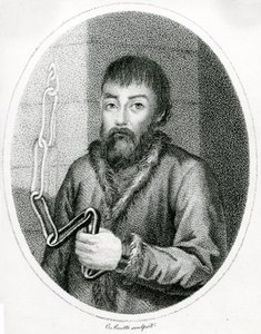 Portrét Emelyan Pugachev, 18tn Centura od French School