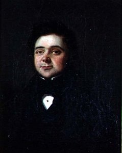 Portrét gentlemana, kolem roku 1835 (olej na plátně) od French School