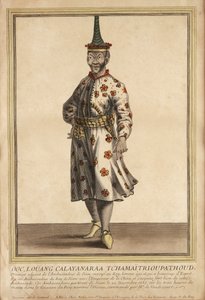 Portrét jednoho ze siamských vyslanců u Ludvíka XIV., 1685 od French School