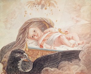 Portrét římského krále Napoleona II. (1811-32) kolem roku 1811