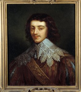 Portrét markýze de Cinq Mars (Henri Coiffier de Ruze od French School