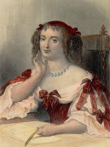 Portrét markýzy de Sevigne od French School