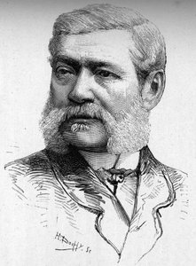 Portrét rytce na dřevě, hraběte Colonna Cesari (1825-1887). od French School