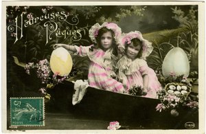 Pohlednice: Veselé Velikonoce od French School