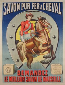 Plakát pro Le Fer a cheval soap