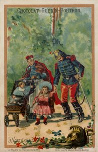 kočárek (chromolitho) od French School