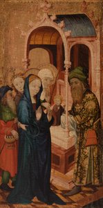 Představení Krista v chrámu, 1400 od French School