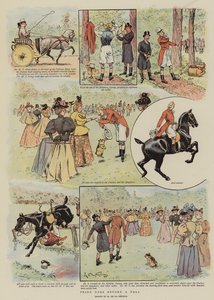Pýcha předchází pád (chromolitho) od French School