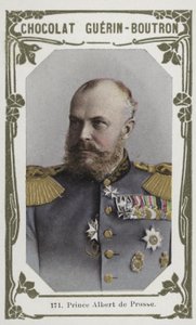 Princ Albert Pruský (barevná fotografie) od French School
