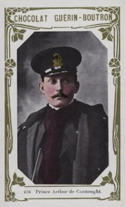 Princ Arthur de Connaught (barevná fotografie) od French School