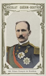 Princ Francois de Bourbon (barevná fotografie) od French School