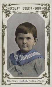 Princ Humbert, Heritier dItalie (barevné foto) od French School