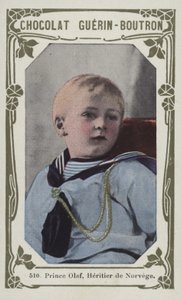 Princ Olaf, Heritier de Norvege (barevná fotografie) od French School