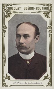 Princ z Meklenburska (barevná fotografie) od French School