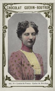 Francouzská princezna Louise, Carlos de Bourbon (barevné foto) od French School
