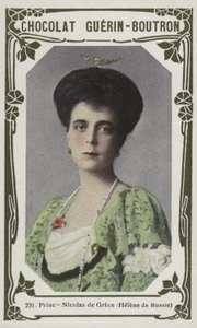 Princezna Nicolas Řecká, Helene Ruska (barevné foto) od French School