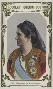 Princezna z Černé Hory (barevné foto) od French School