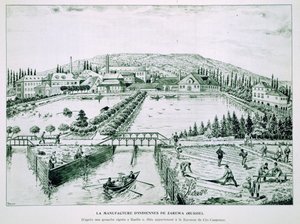 Tištěné závody Calico, Rusko od French School