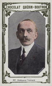 Profesor Voronoff (barevná fotografie) od French School