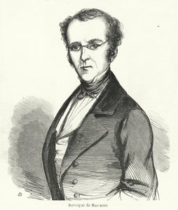 Prosper Duvergier de Hauranne , francouzský politik od French School