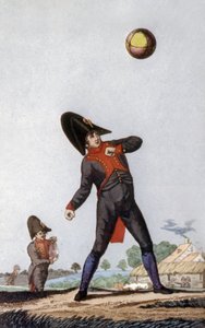 Žák Napoleonovy střední školy v Paříži, kolem roku 1810 (barevná rytina) od French School