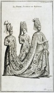 Královna Isabeau (Isabella, Alžběta) Bavorská (1371-1435) od French School