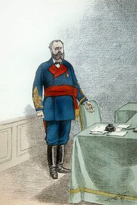 Raoul Rigault, kolem roku 1872 (barevné lito) od French School