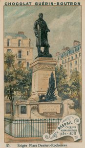Raspail, chemik a politik, 1794-1878. Postaveno místo Denfert-Rochereau od French School