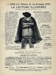 Ilustrované čtení. Publikováno v "Tales de Pantruche et d