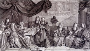 Zotavení Ludvíka XIV., c. 1689. od French School