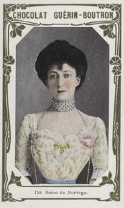 Norská královna (barevná fotografie) od French School