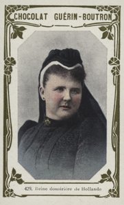 Vdova královna Holandska (barevná fotografie) od French School