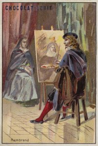Rembrandt van Rijn , holandský malíř od French School