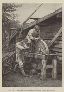 Remouleurs (rytina) od French School