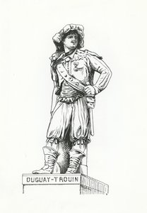 René Duguay-Trouin (rytina) od French School
