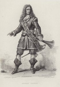 Rene Duguay-Trouin, francouzský korzár (rytina) od French School