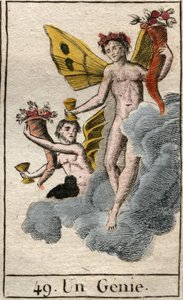 Reprezentace génia přírody. Z „Mytologie mládí“ od Pierra Blancharda 1803. od French School