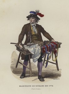 Prodejce stuh, 1774 od French School