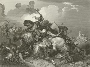 Richard I. v Palestině od French School