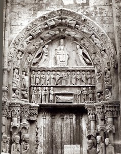Pravá zátoka Royal Portal, polovina 12. století od French School