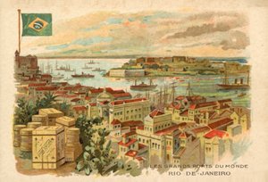 Rio de Janeiro, Brazílie (chromolit) od French School