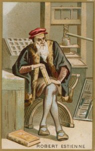 Robert Estienne od French School