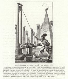 Robespierre gilotinou kata, Francouzská revoluce od French School