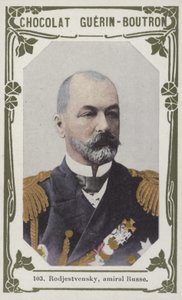 Rodjestvensky, amirál Russe (barevné foto) od French School