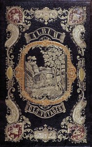 Obálka "Album des Voyages" v romantickém stylu od French School